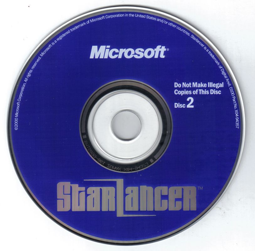 Media for Starlancer (Windows) (Release with ELSPA rating)
