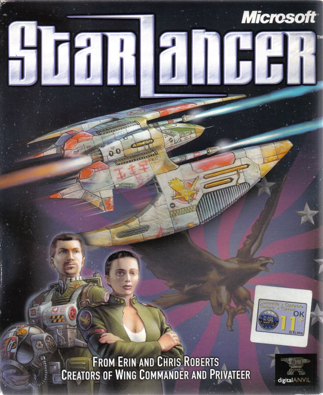 Front Cover for Starlancer (Windows) (Release with ELSPA rating)