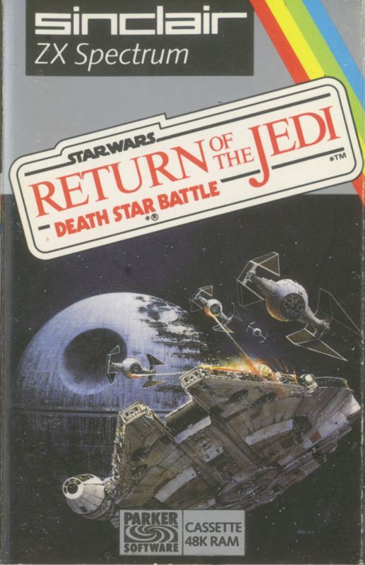 Front Cover for Star Wars: Return of the Jedi - Death Star Battle (ZX Spectrum)
