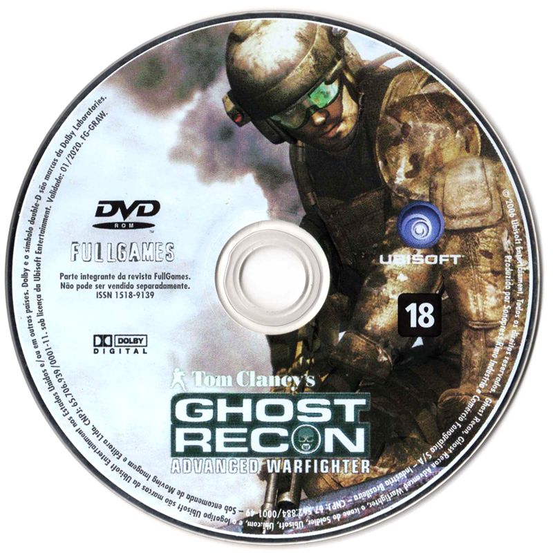 Media for Tom Clancy's Ghost Recon: Advanced Warfighter (Windows) (Fullgames N° 93 covermount)