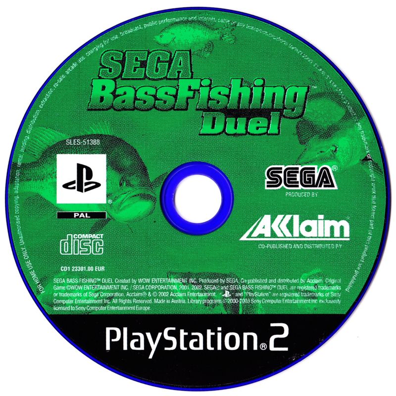 SEGA Bass Fishing Duel cover or packaging material - MobyGames