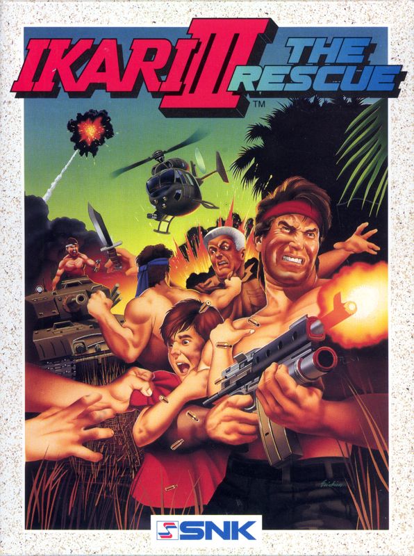 Front Cover for Ikari III: The Rescue (DOS)