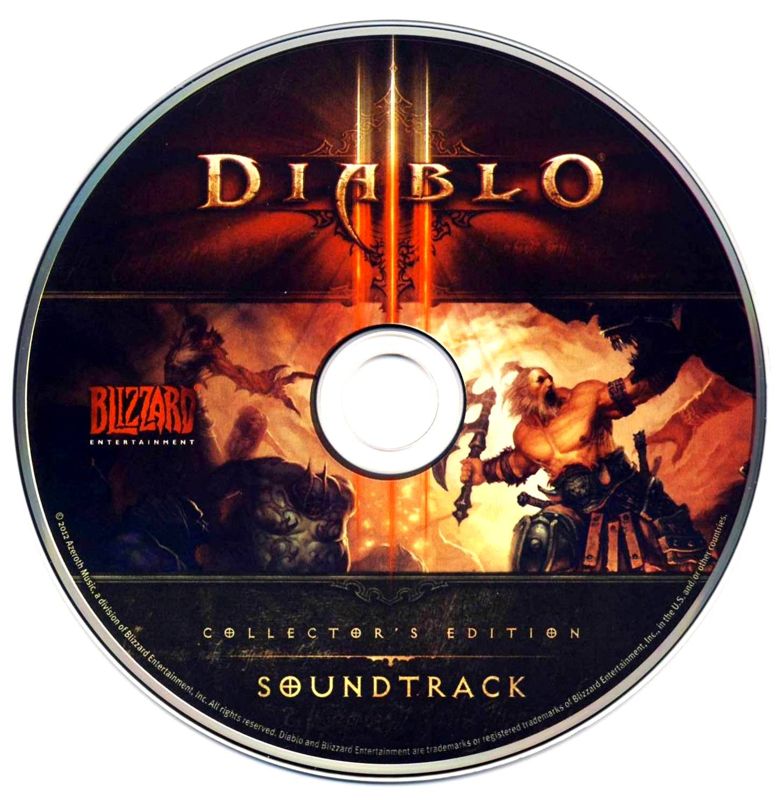 Soundtrack for Diablo III (Collector's Edition) (Macintosh and Windows): Audio CD