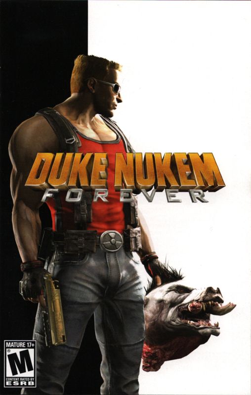 Manual for Duke Nukem Forever (Windows): Front