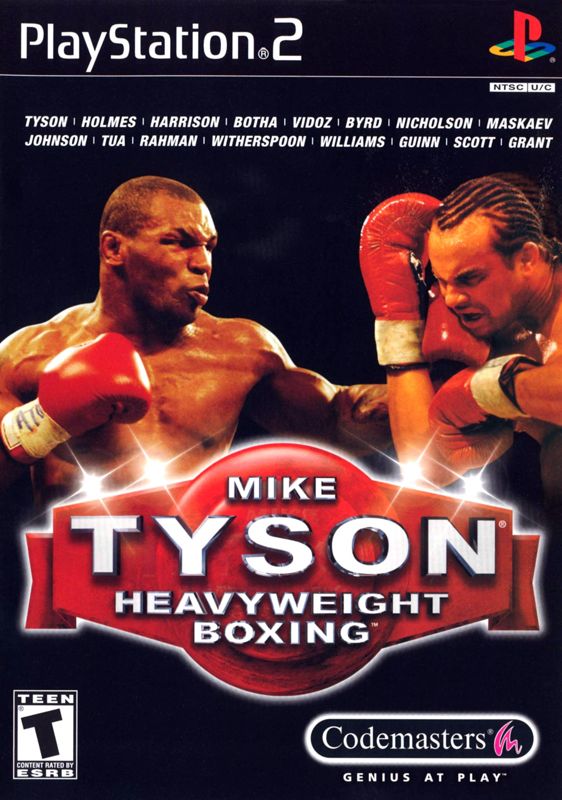 Front Cover for Mike Tyson Heavyweight Boxing (PlayStation 2)