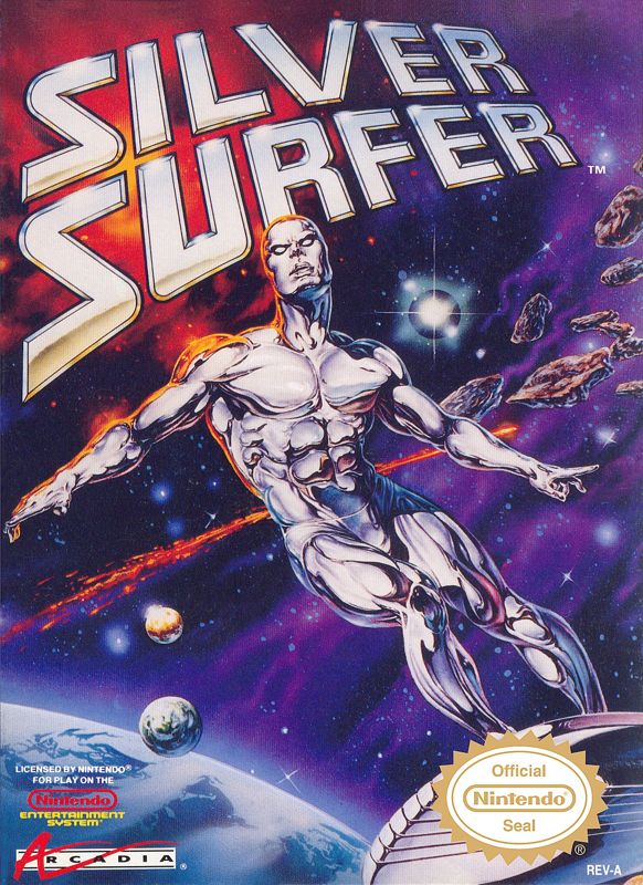 Front Cover for Silver Surfer (NES)