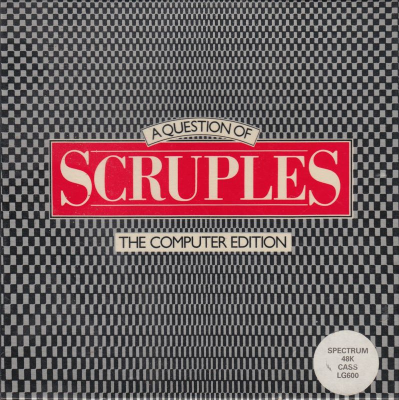 Front Cover for A Question of Scruples: The Computer Edition (ZX Spectrum)