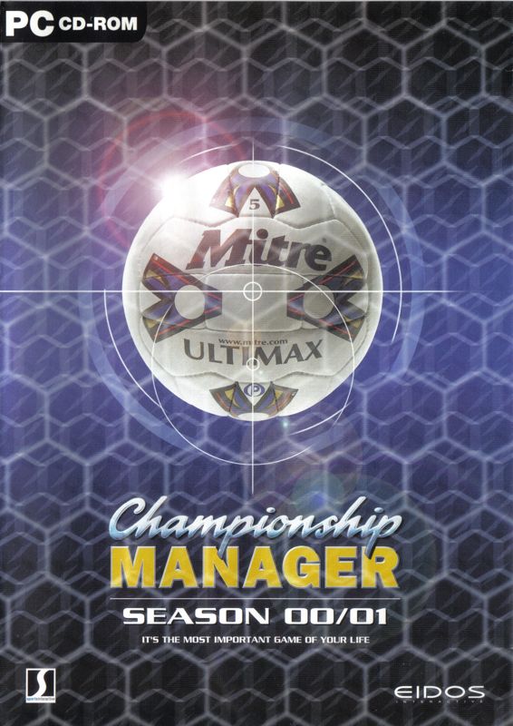 Front Cover for Championship Manager: Season 00/01 (Windows)