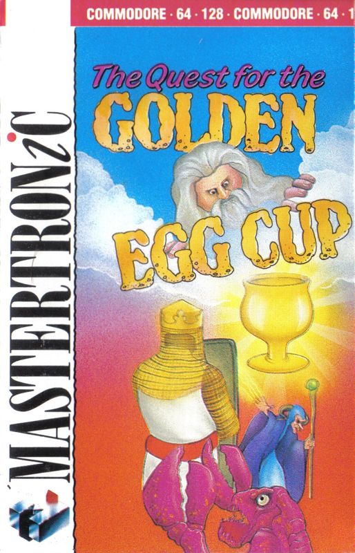 Front Cover for The Quest for the Golden Eggcup (Commodore 64)