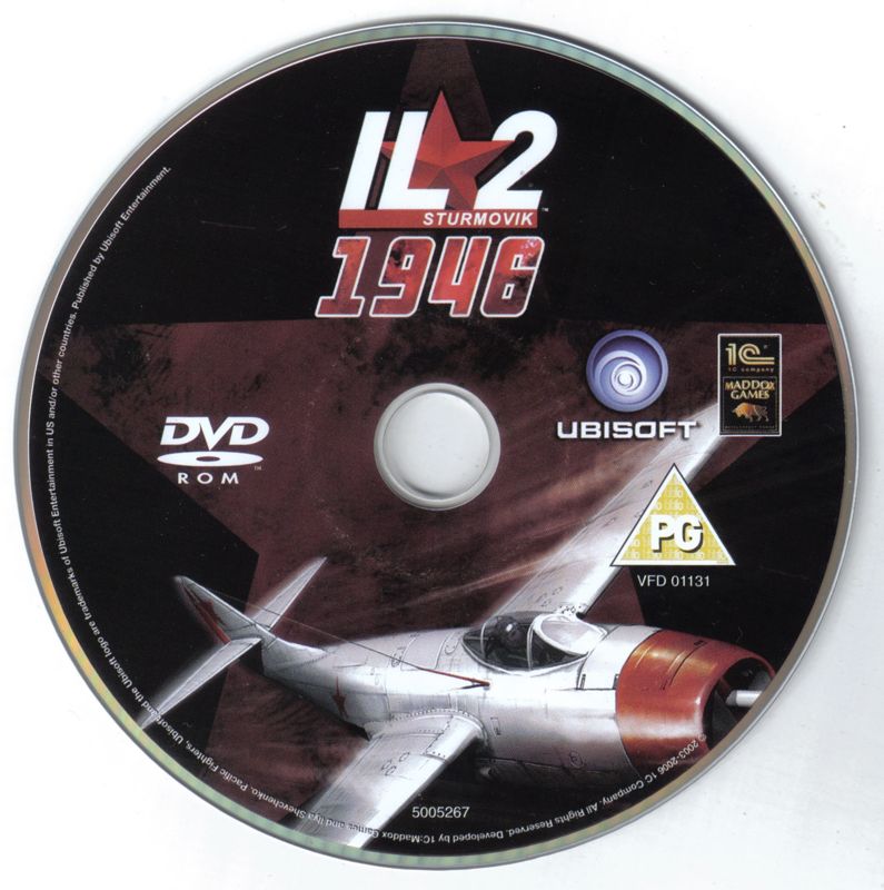 Media for IL-2 Sturmovik: 1946 (Windows): Game Disc