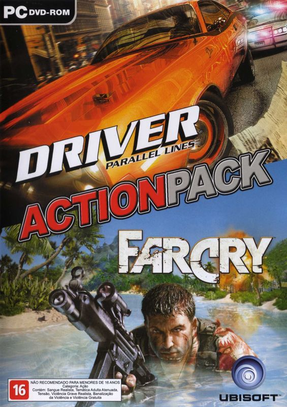 Front Cover for Action Pack - Driver: Parallel Lines + Far Cry (Windows)