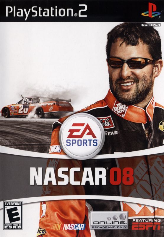 Front Cover for NASCAR 08 (PlayStation 2)