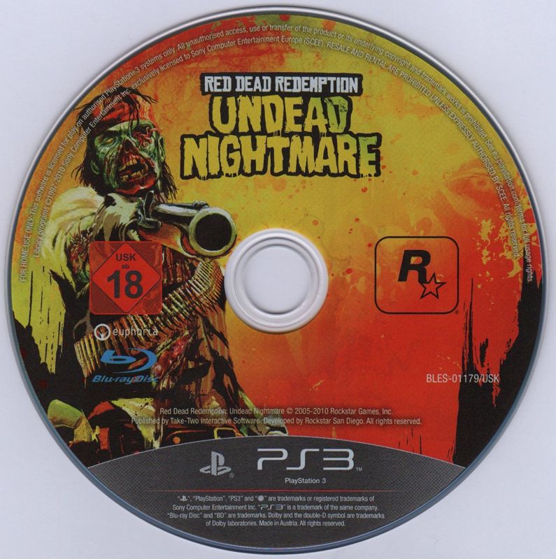 Media for Red Dead Redemption: Undead Nightmare (PlayStation 3)