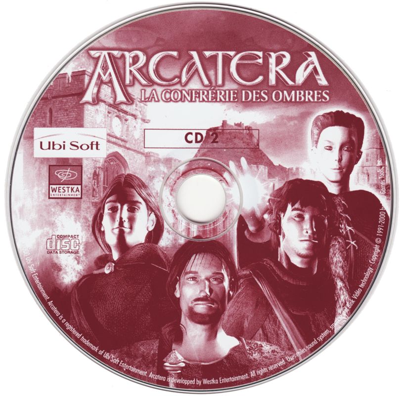 Media for Arcatera: The Dark Brotherhood (Windows): Disc 2