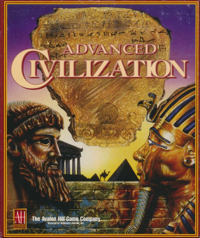 Front Cover for Advanced Civilization (DOS)