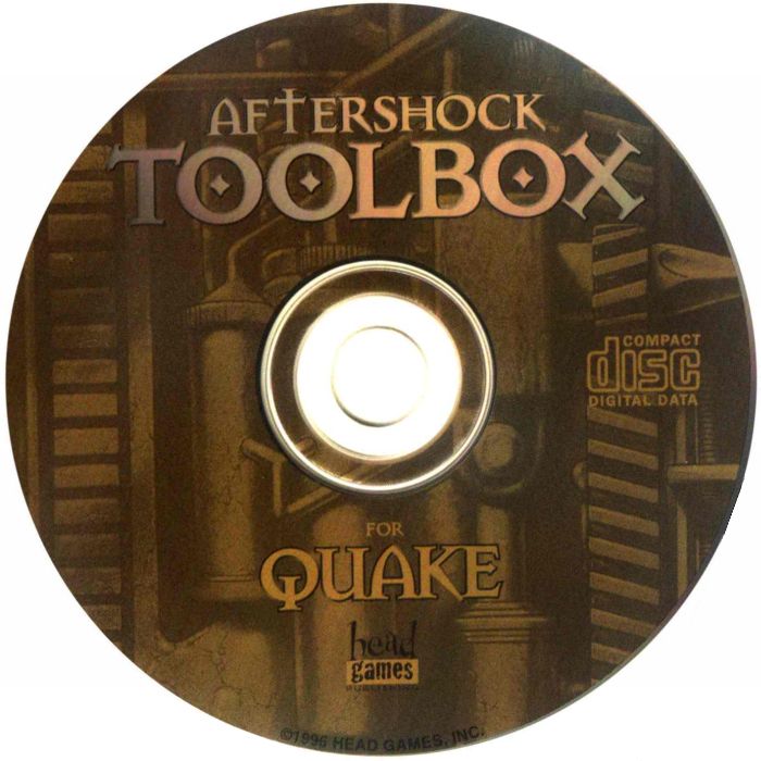 Media for Aftershock Toolbox for Quake (DOS and Windows)