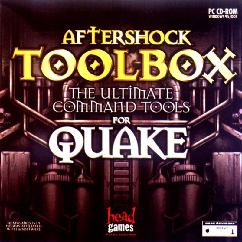 Front Cover for Aftershock Toolbox for Quake (DOS and Windows)