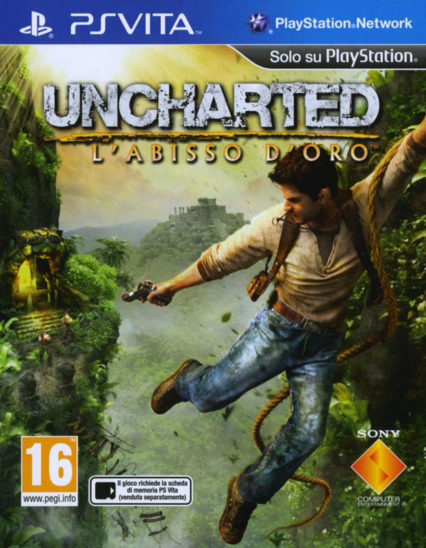 Front Cover for Uncharted: Golden Abyss (PS Vita)