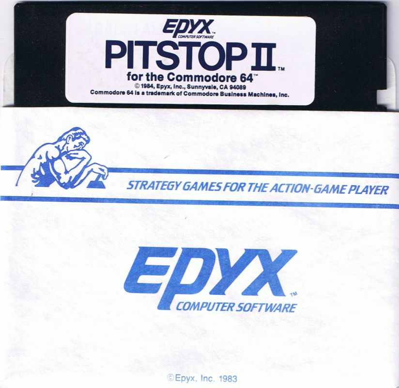 Pitstop II cover or packaging material - MobyGames