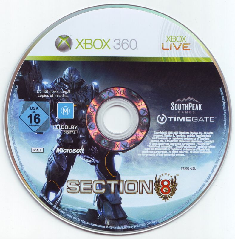 Media for Section 8 (Xbox 360)