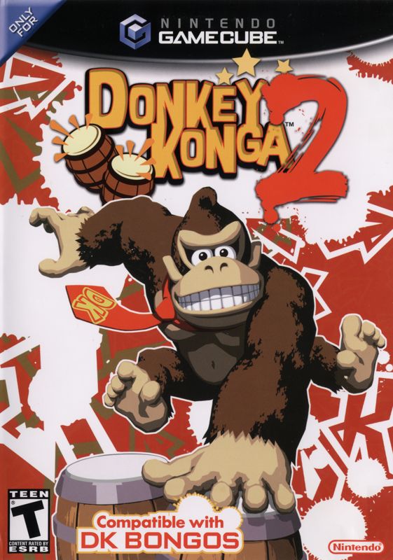 Front Cover for Donkey Konga 2 (GameCube)