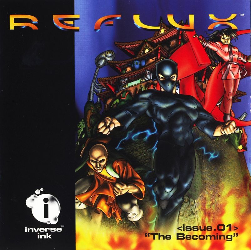Other for Reflux: Issue.01 - "The Becoming" (Macintosh): Jewel Case - Front
