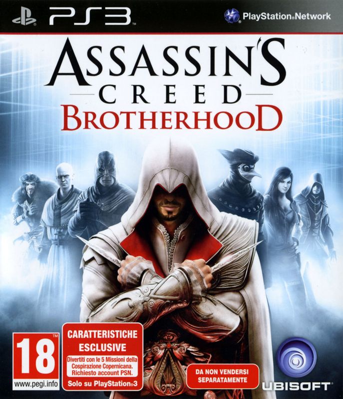 Front Cover for Assassin's Creed: Brotherhood (Codex Edition) (PlayStation 3)