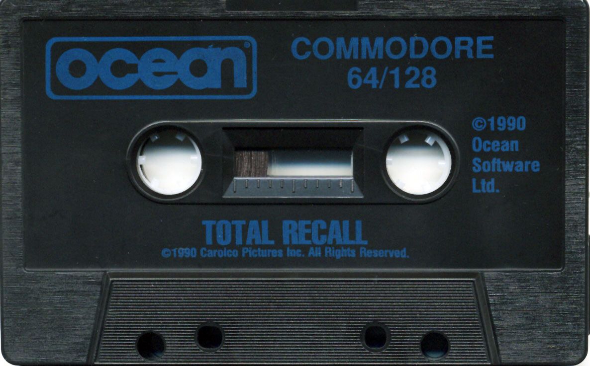 Media for Total Recall (Commodore 64)