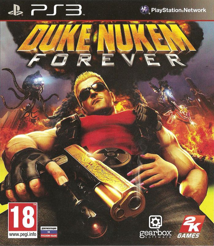 Front Cover for Duke Nukem Forever (PlayStation 3) (Promotional cover)