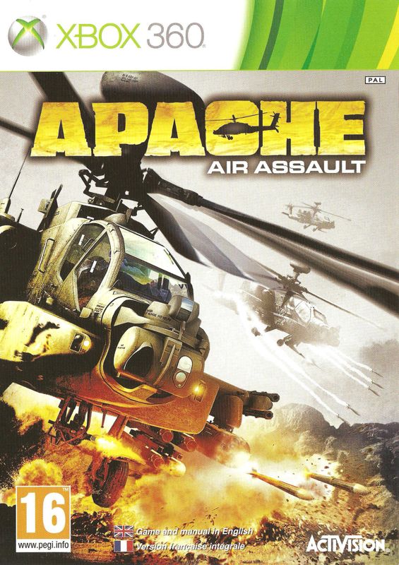 Front Cover for Apache Air Assault (Xbox 360) (Promotional cover)