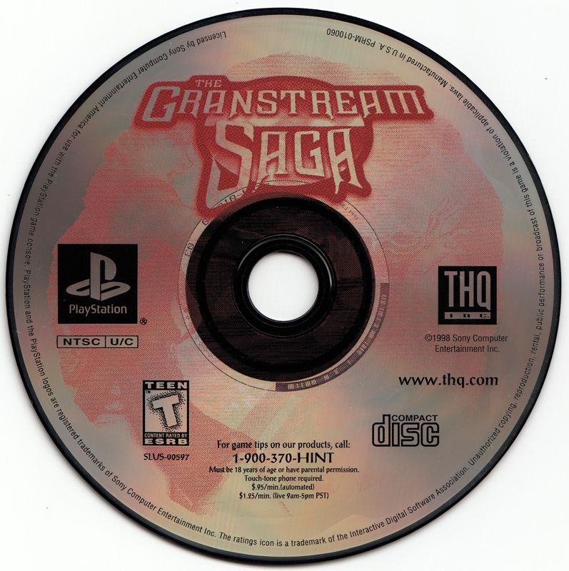 Media for The Granstream Saga (PlayStation)