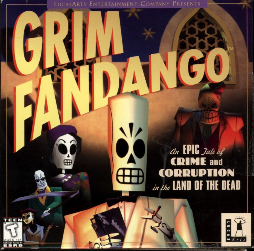 Other for Grim Fandango (Windows): CD Case - Front