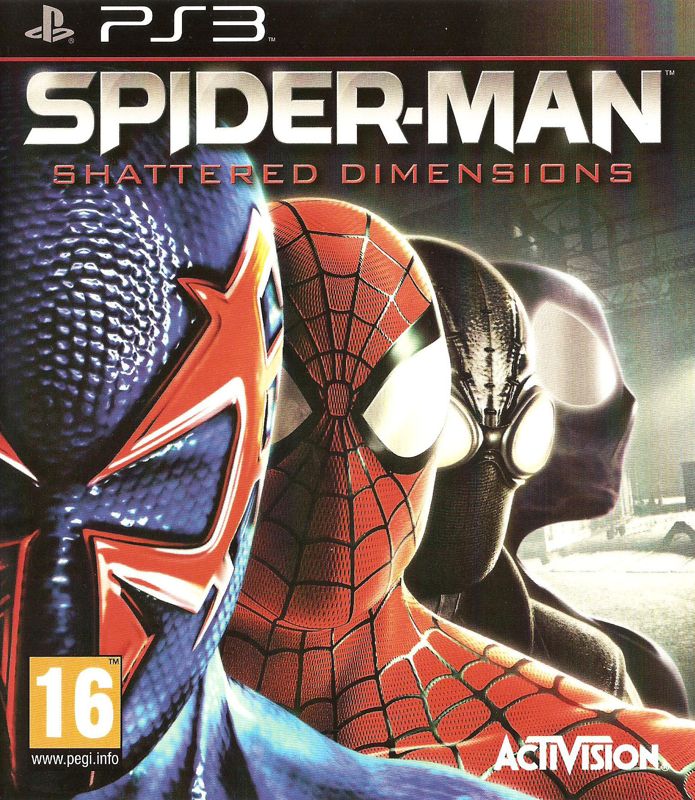 Front Cover for Spider-Man: Shattered Dimensions (PlayStation 3)