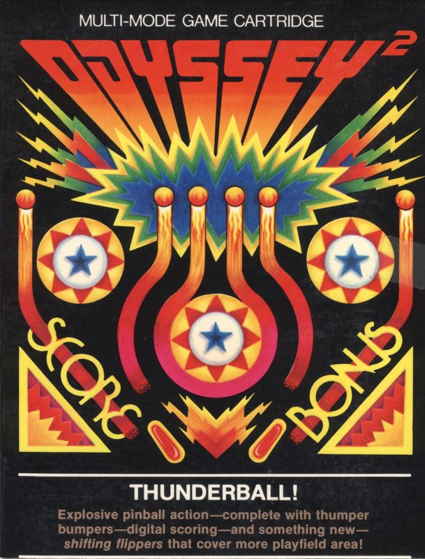 Front Cover for Thunderball! (Odyssey 2) (Phillips release)