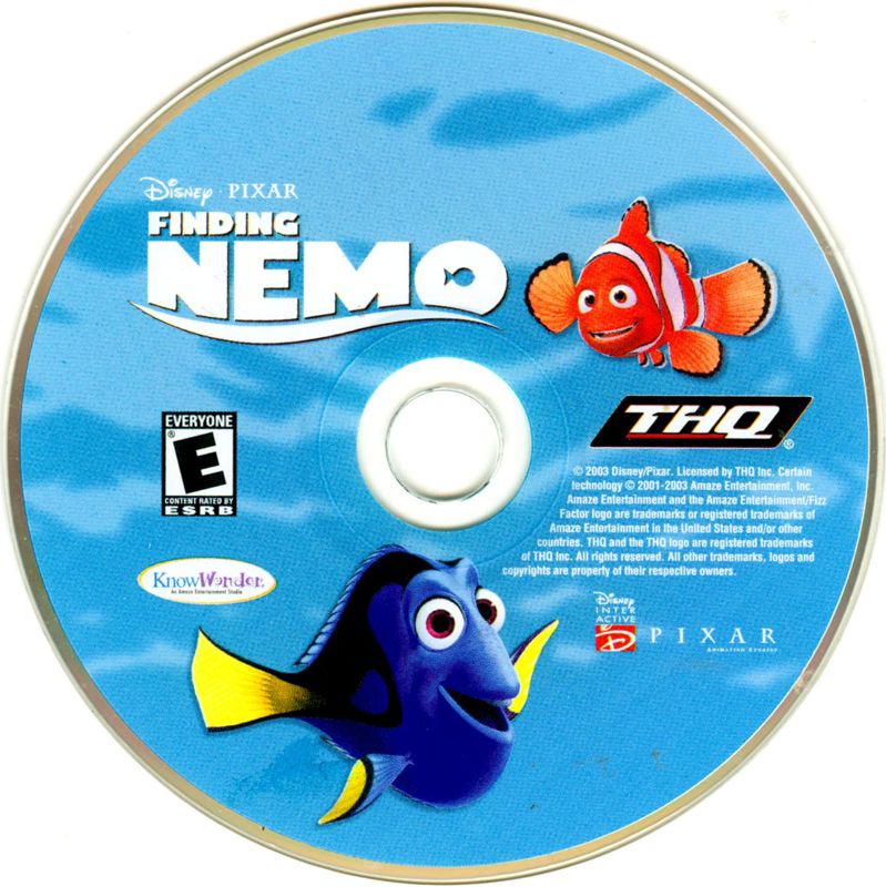 Disney•Pixar Finding Nemo cover or packaging material - MobyGames