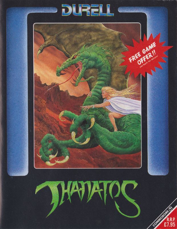 Front Cover for Thanatos (Commodore 64)