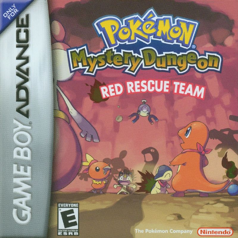 Front Cover for Pokémon Mystery Dungeon: Red Rescue Team (Game Boy Advance)