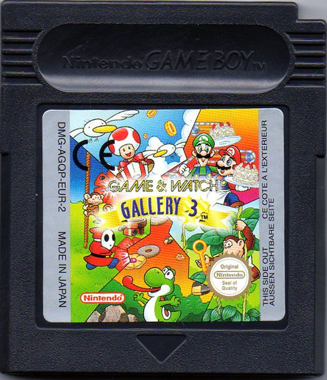 Media for Game & Watch Gallery 3 (Game Boy Color)