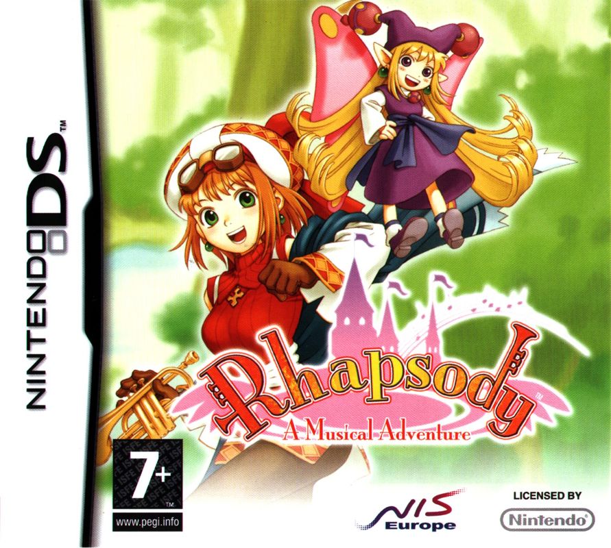Front Cover for Rhapsody: A Musical Adventure (Nintendo DS)