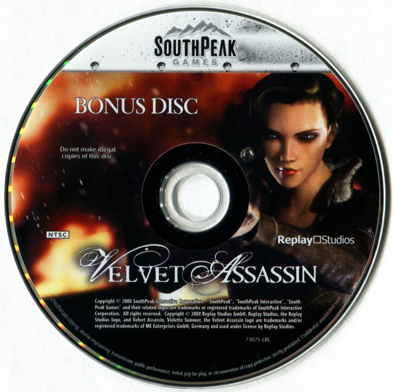 Extras for Velvet Assassin (Xbox 360): Bonus Disc