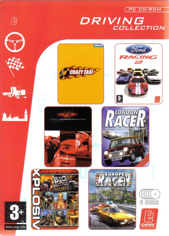 Front Cover for Driving Collection (Windows)