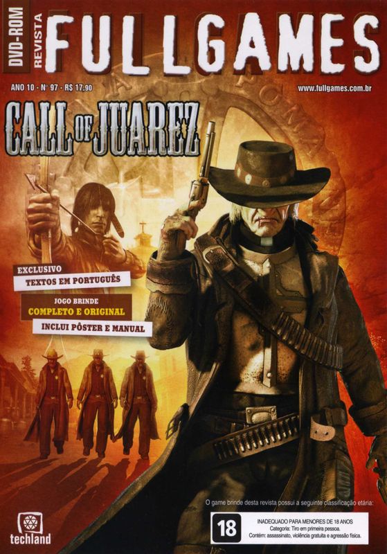 Front Cover for Call of Juarez (Windows) (Fullgames #97 covermount)