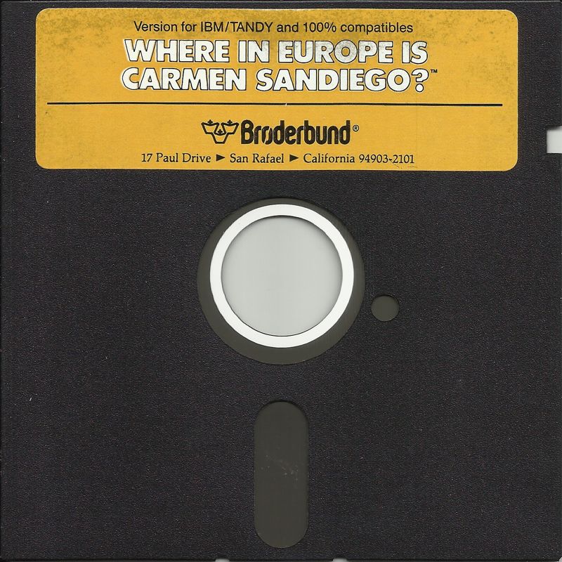 Media for Where in Europe is Carmen Sandiego? (DOS)