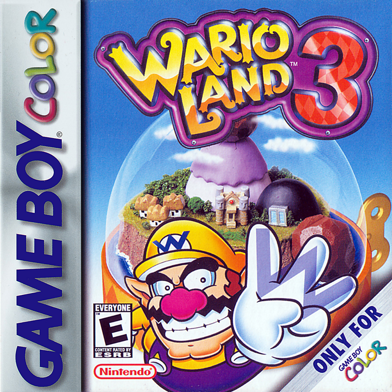 Front Cover for Wario Land 3 (Game Boy Color)