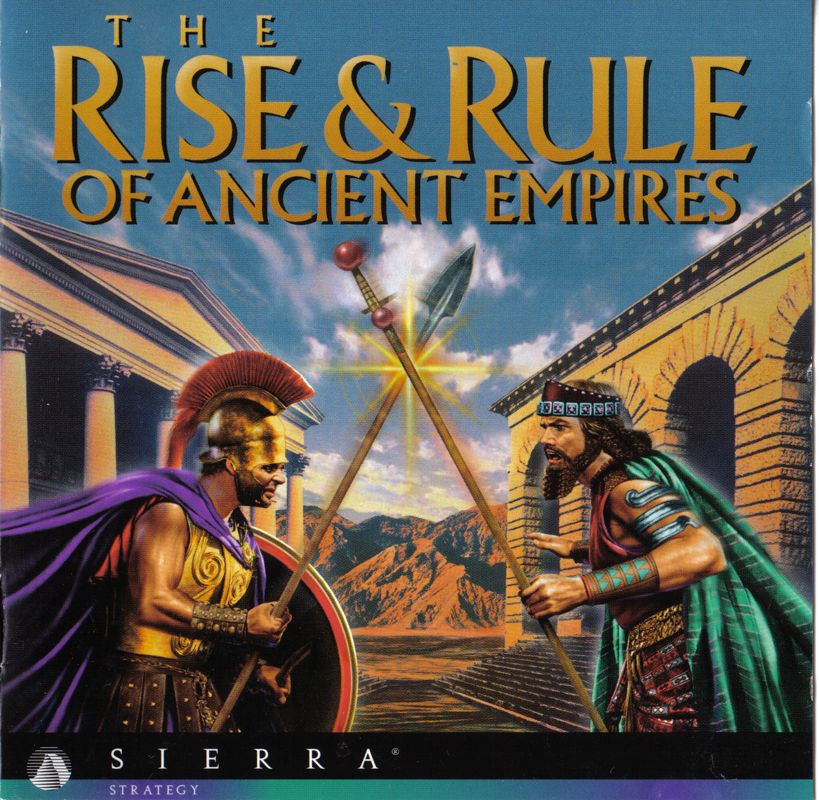 Other for The Rise & Rule of Ancient Empires (Windows and Windows 3.x) (Sierra Originals release): Jewel Case: Front