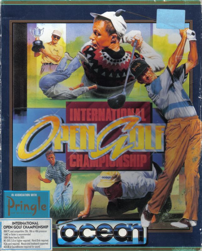 Front Cover for International Open Golf Championship (DOS)