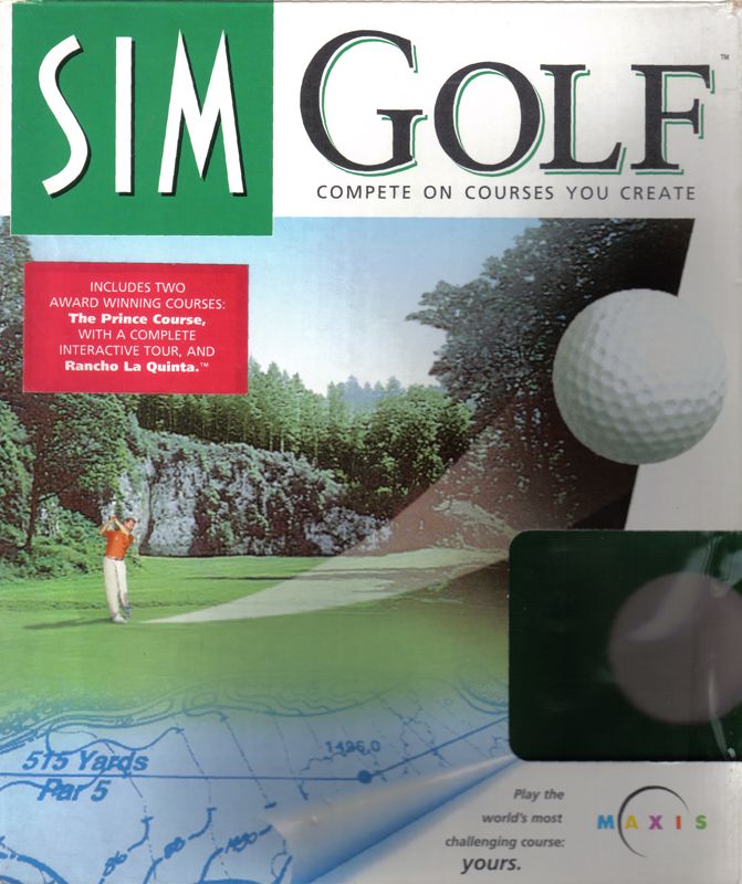 Front Cover for SimGolf (Windows)
