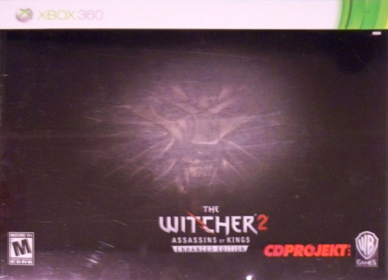 Front Cover for The Witcher 2: Assassins of Kings - Enhanced Edition (Dark Edition) (Xbox 360)