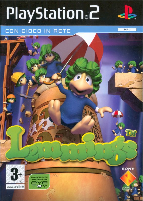 Front Cover for Lemmings (PlayStation 2)