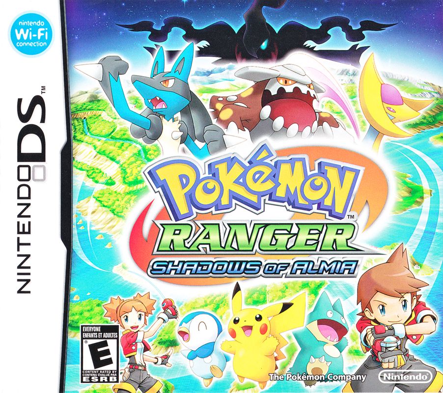 Front Cover for Pokémon Ranger: Shadows of Almia (Nintendo DS)